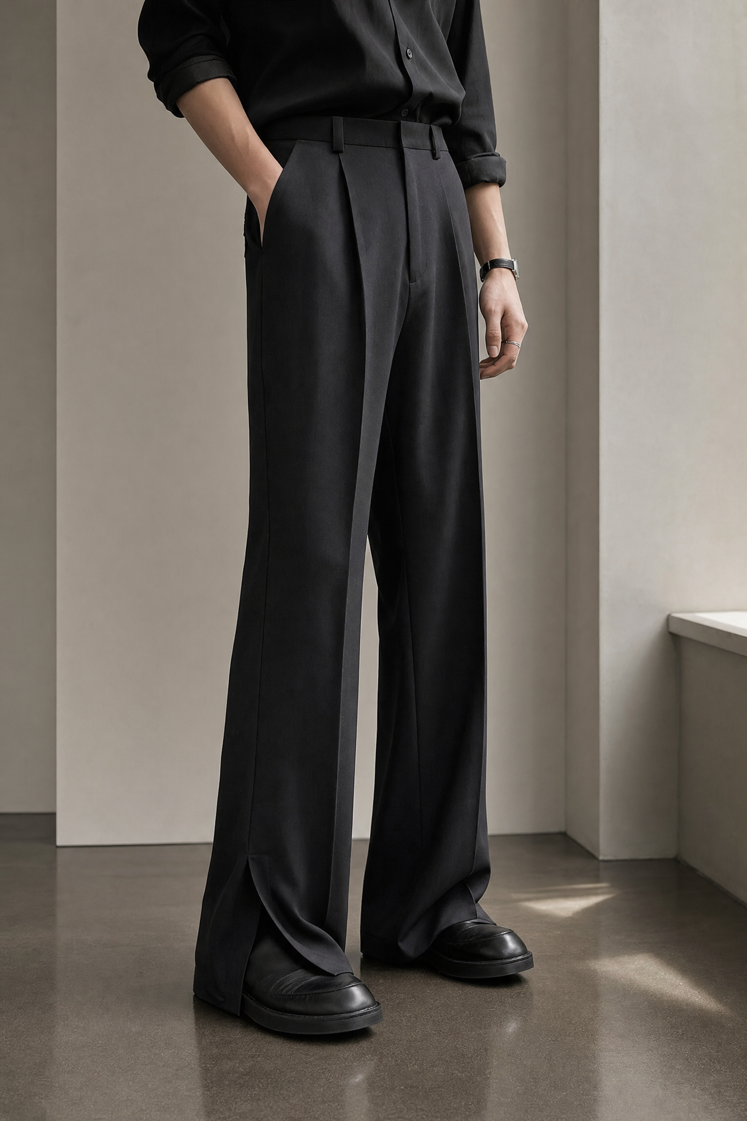 734536452120 pants clean drape lookbook 01 734536452120 pants clean drape lookbook 01