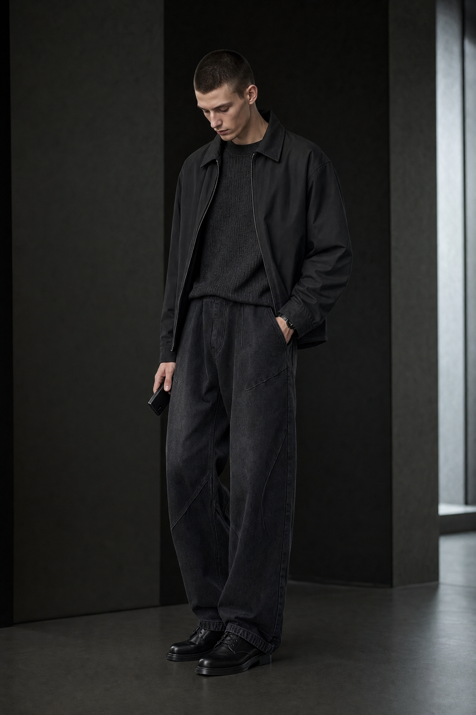 744068396740 pants dark cargo lookbook 03 744068396740 pants dark cargo lookbook 03