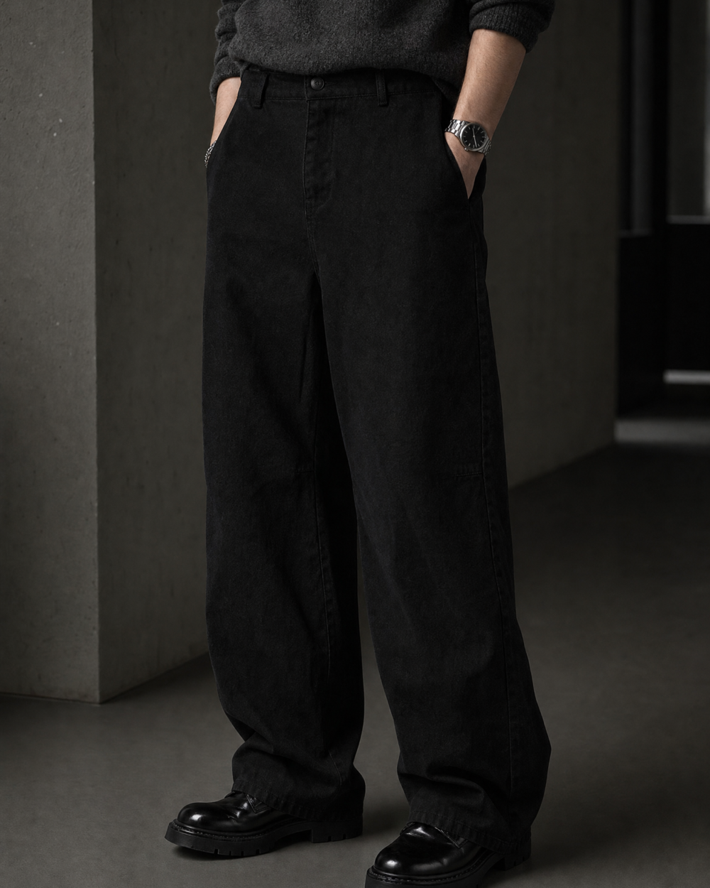 754056121922 pants dark cargo lookbook 01