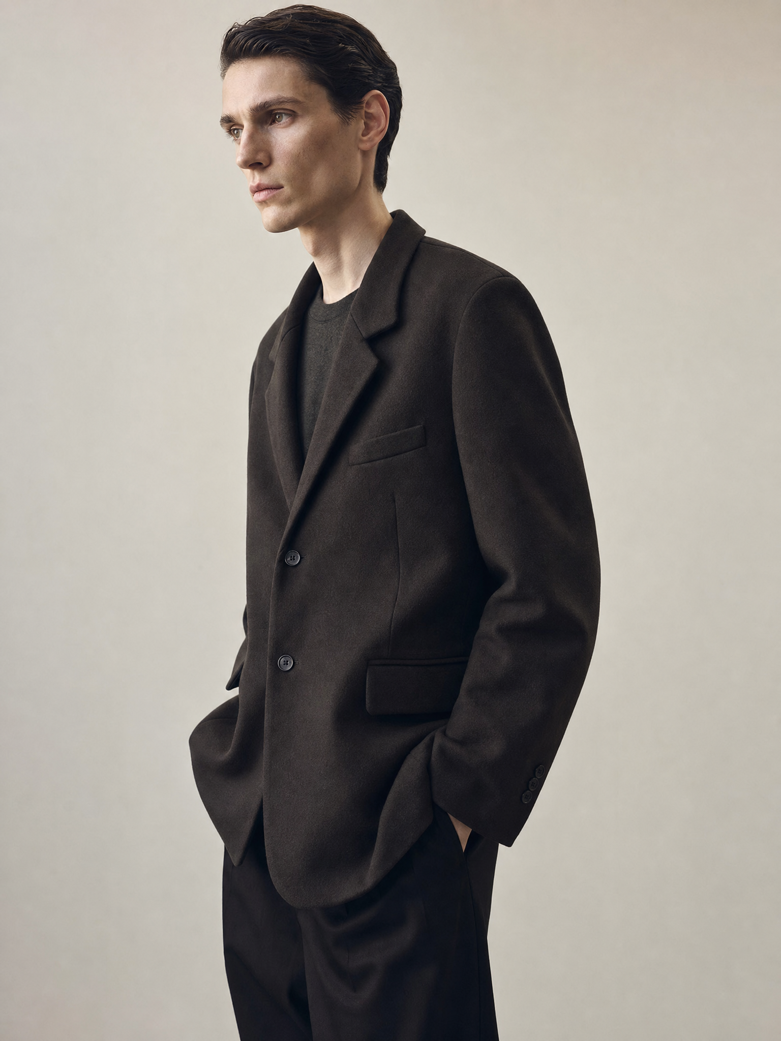ASCLO Men's Wool Blend Winter Blazer Jacket ASCLO Men