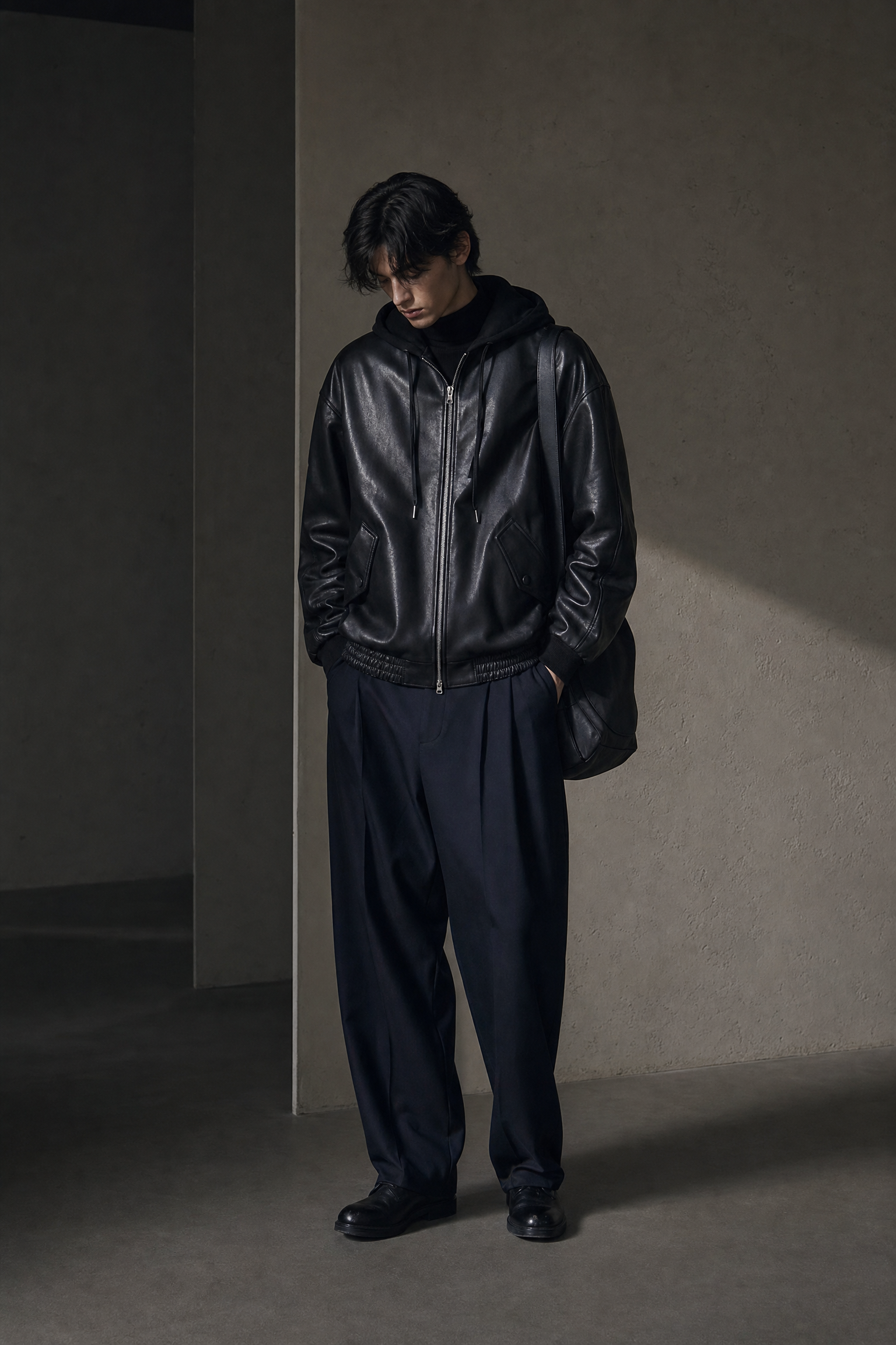 762381592524 top dark minimal jacket dark lookbook 04 762381592524 top dark minimal jacket dark lookbook 04