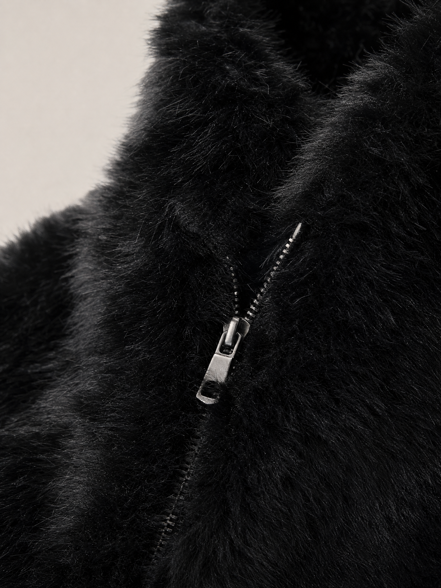 Men's Korean Style Thick Faux Fur Winter Coat Men