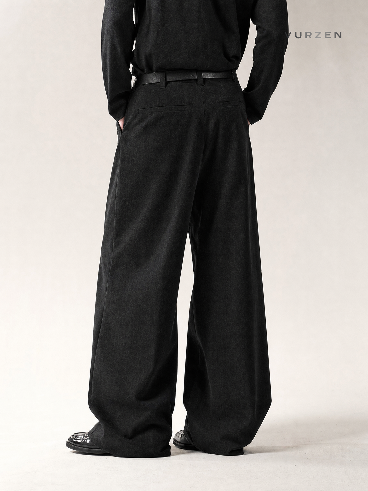 2025 Cleanfit Wide-Leg Casual Suit Pants 2025 Cleanfit Wide-Leg Casual Suit Pants detail