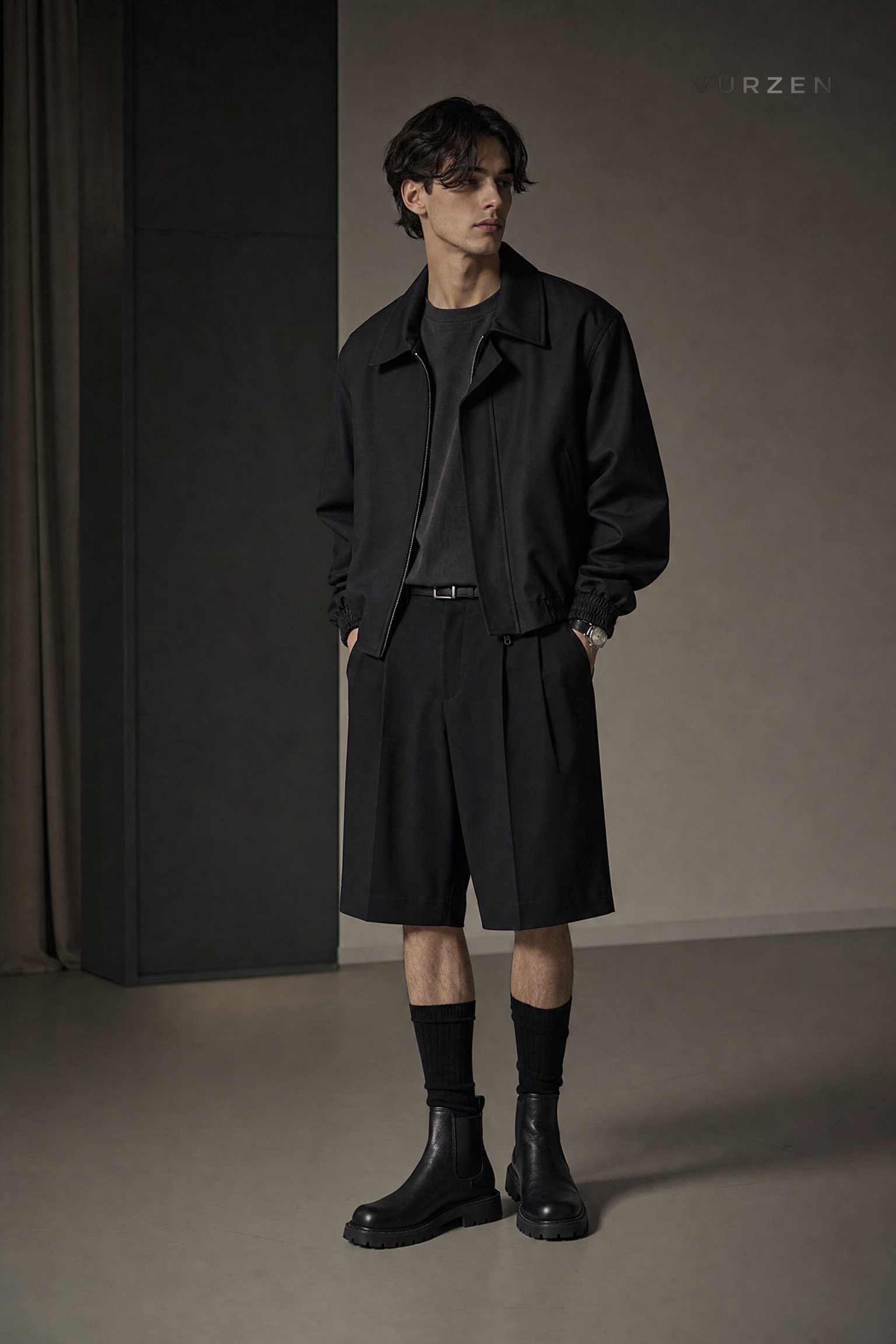 964698607431 top dark minimal jacket dark lookbook 03 964698607431 top dark minimal jacket dark lookbook 03